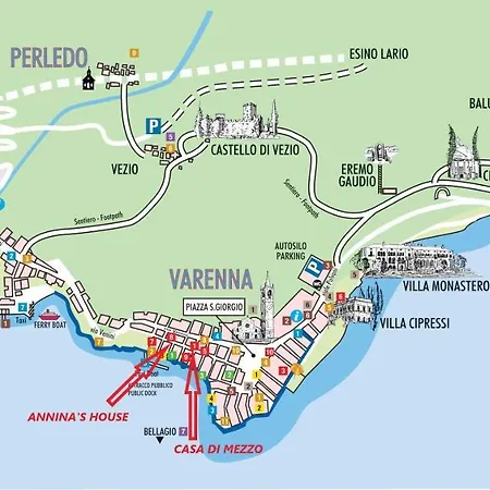 Ferienhaus Casa Di Mezzo Varenna
